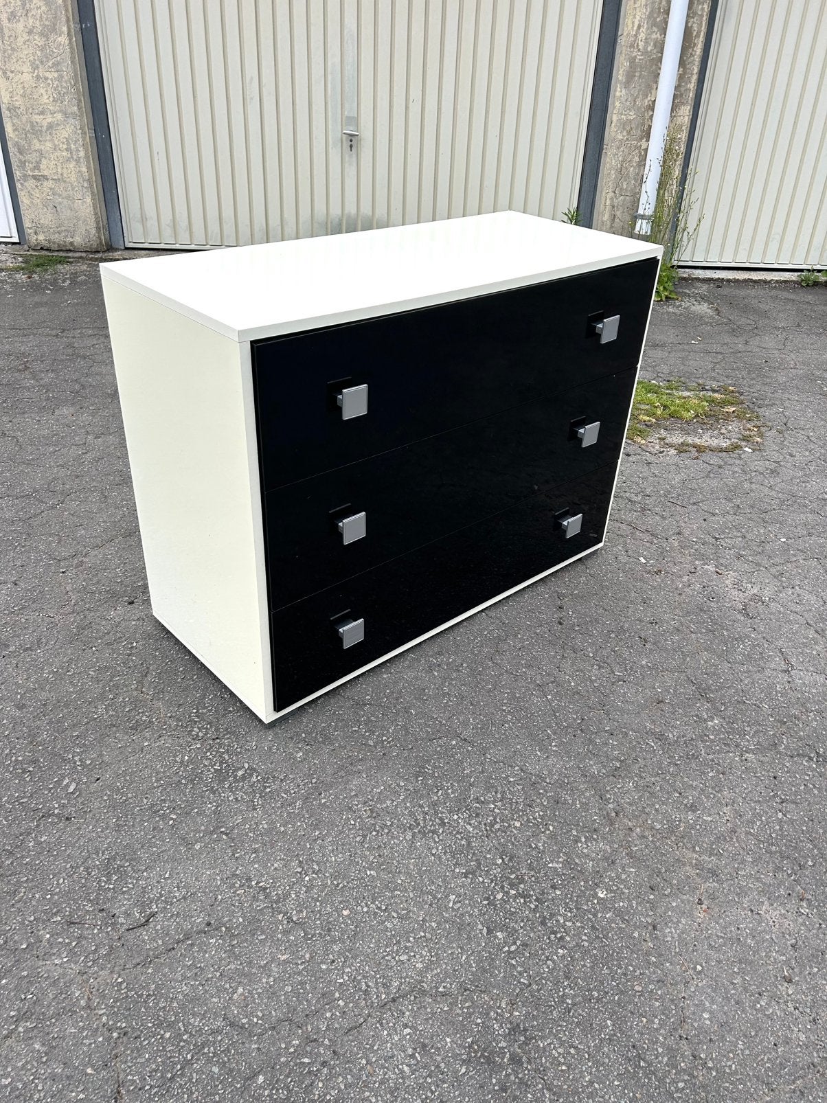 Vintage houten dressoir, Antiek en Kunst, Ophalen