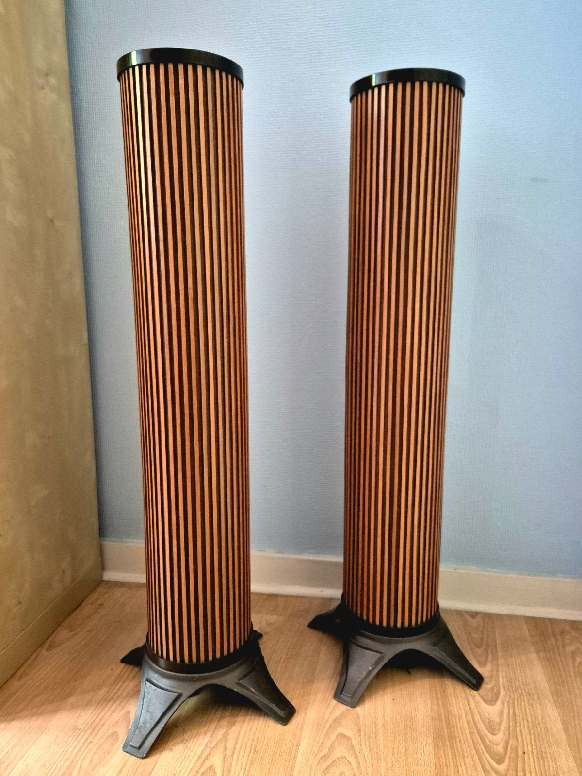 Enceintes vintage Super Gyraudax, Stereo speakers, Gebruikt, Minder dan 60 watt, Ophalen