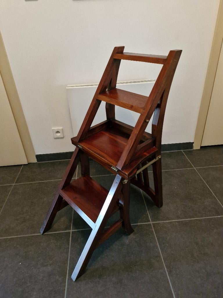 Chaise échelle, Brun, Enlèvement, Utilisé, Classique