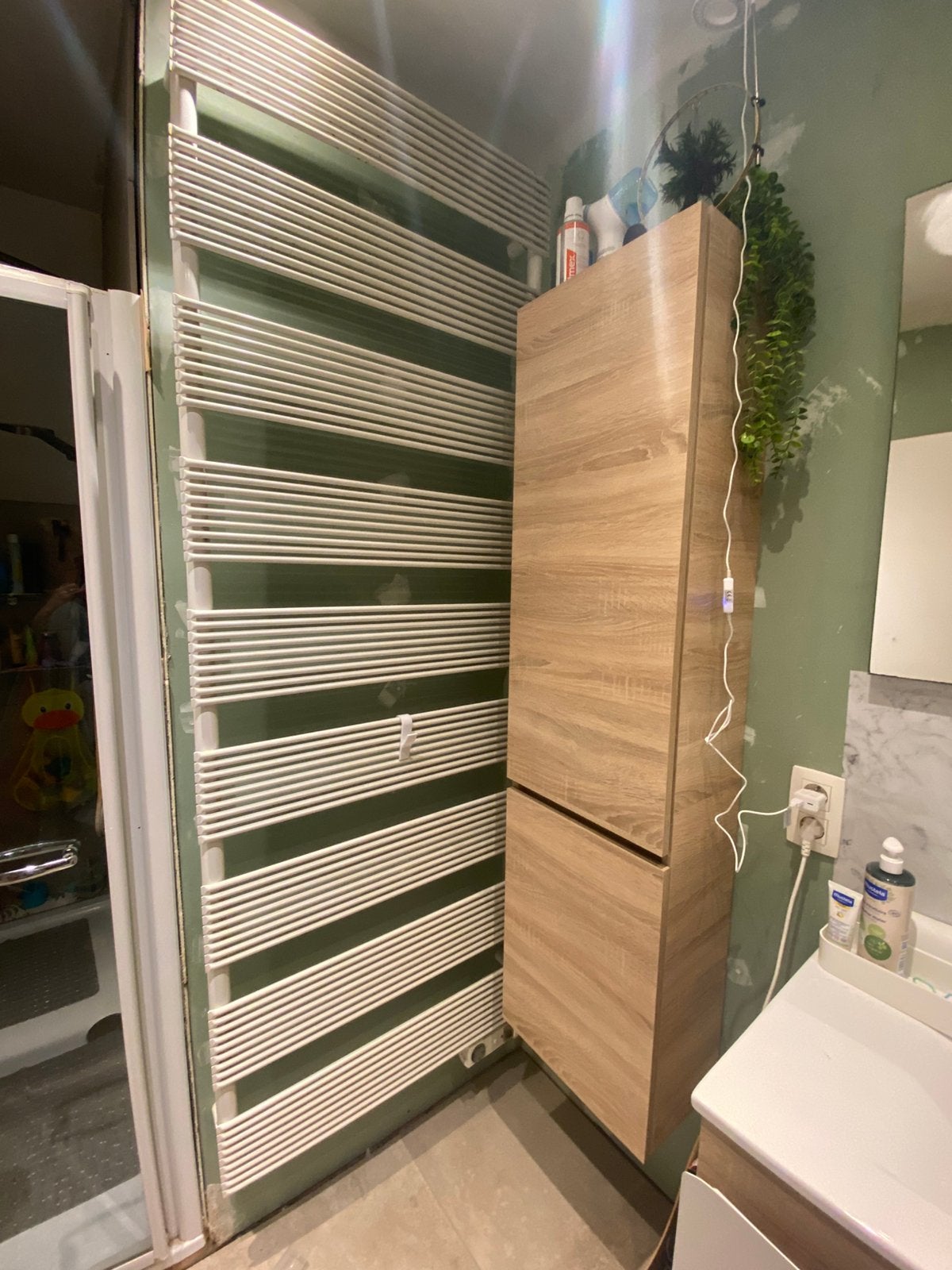 Handdoekradiator, Ophalen, Gebruikt, 60 tot 150 cm, 80 cm of meer