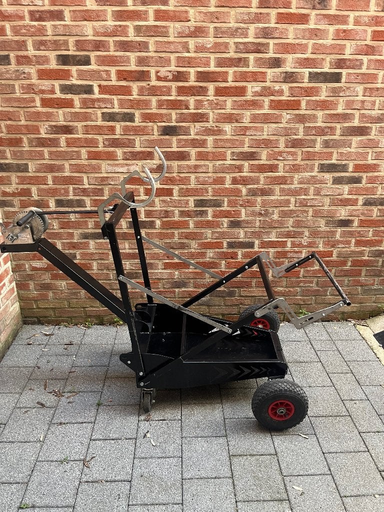 Pitkar met lier, Sport en Fitness, Ophalen, Gebruikt, Onderdelen Kart