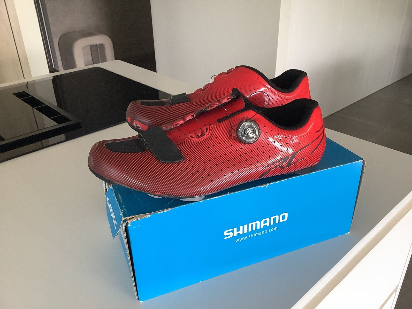 Racefiets schoenen, Ophalen, Zo goed als nieuw, Schoenen