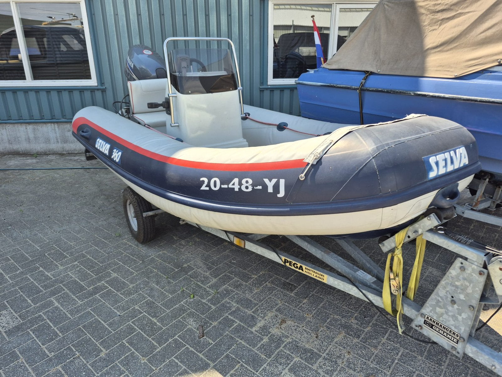 Selva rubberboot, Watersport en Boten, Rubberboten, Ophalen, Zo goed als nieuw, Polyester/glasvezel, Overige merken
