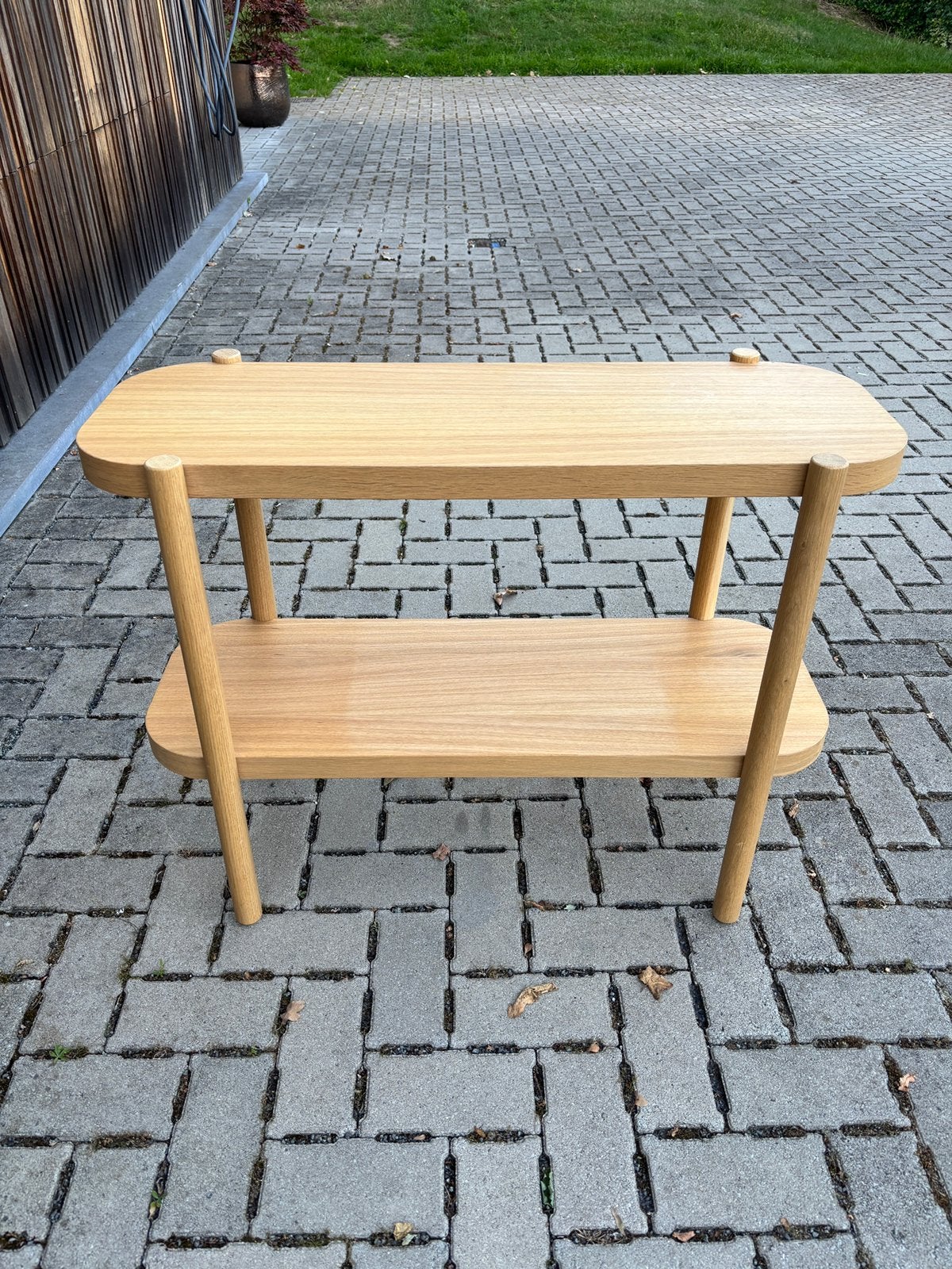 Listerby sidetable ikea, Ophalen, Gebruikt, 50 tot 100 cm, Neutraal