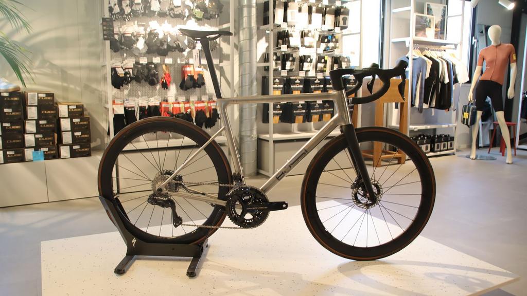 Bossi Strada SS Maat 56 cm titanium Dura-Ace, Fietsen en Brommers, -, -, Nieuw, -