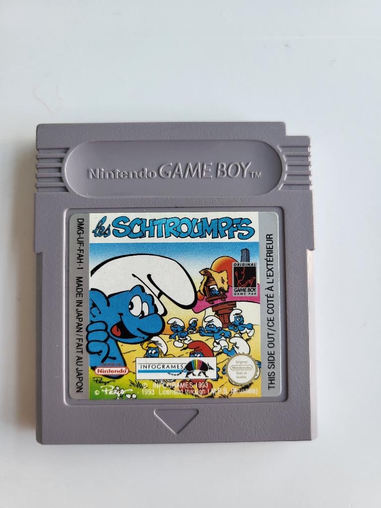 Nintendo gameboy les schtroumpfs, Games en Spelcomputers, Games | Nintendo Game Boy, Ophalen, Gebruikt, Overige genres, 1 speler