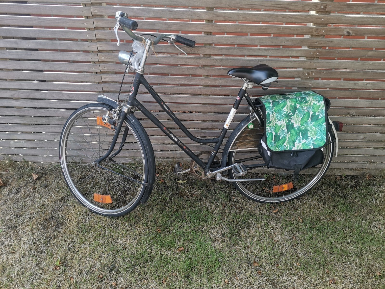 oude fiets., Ophalen