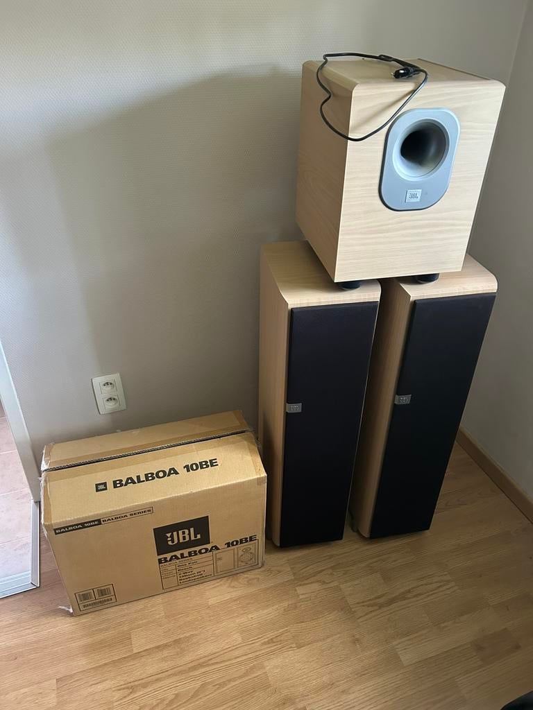 Volledige home cinema van JBL, TV, Hi-fi & Vidéo, Enlèvement, Comme neuf