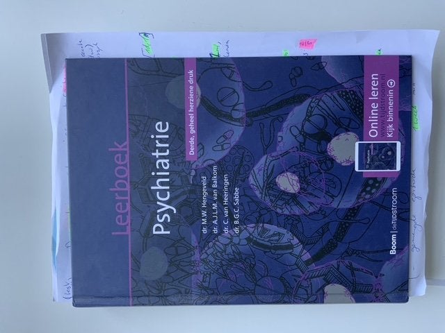 Leerboek Psychiatrie - Hengeveld, Boeken, Ophalen, Zo goed als nieuw, Hengeveld, van Balkom, van Heeringen, Sabbe