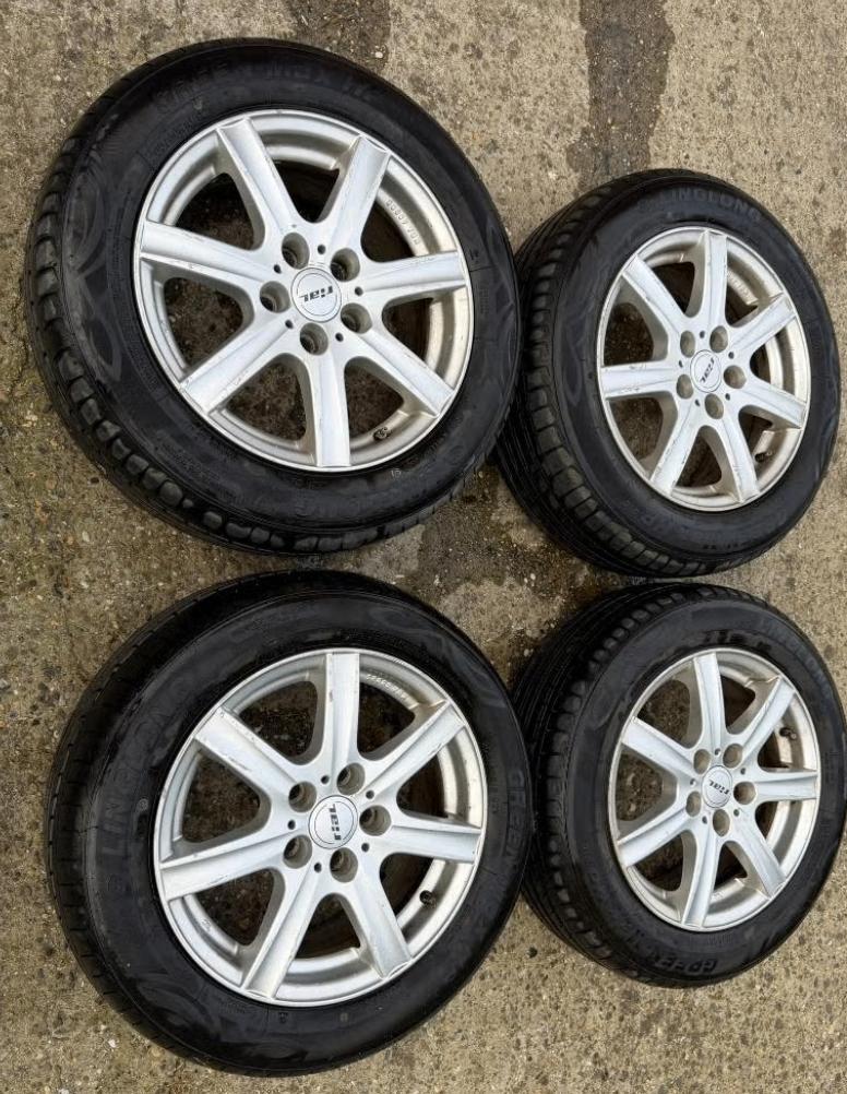 Lichtmetalen velgen 5 x 120 ET38, Ophalen, 16 inch, Banden en Velgen