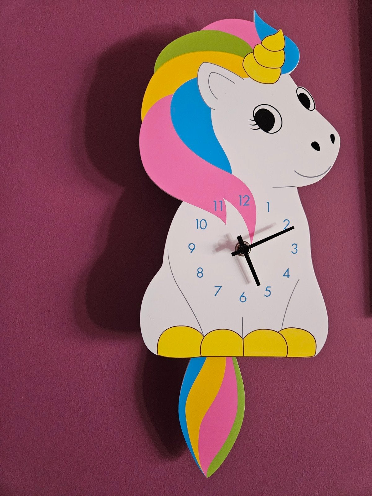 Horloge à balancier licorne, Enlèvement