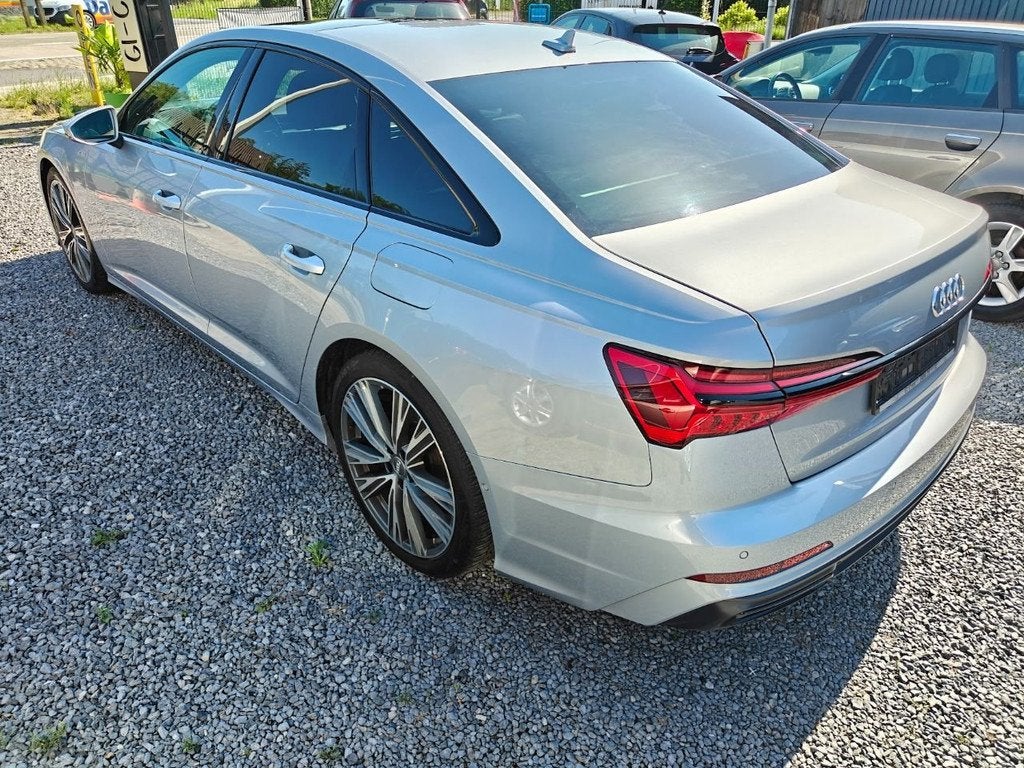 Audi A6 50 TFSI e quattro sport (bj 2020, automaat), Auto's, 4 deurs, Stof, Gebruikt, Euro 6