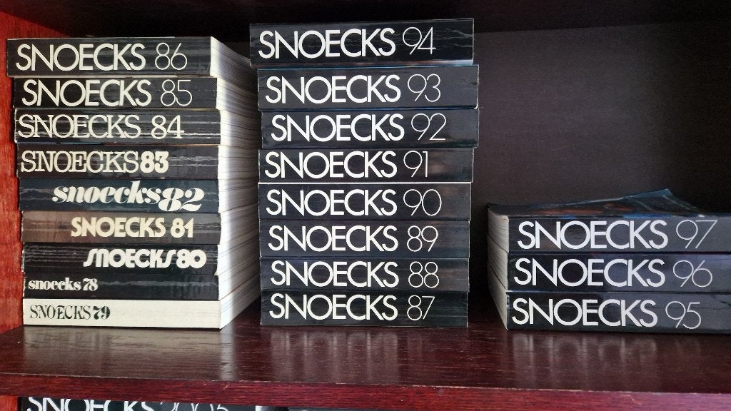 Snoeckx jaargangen 1978 tem 2017, Boeken, Ophalen, Zo goed als nieuw, Overige onderwerpen