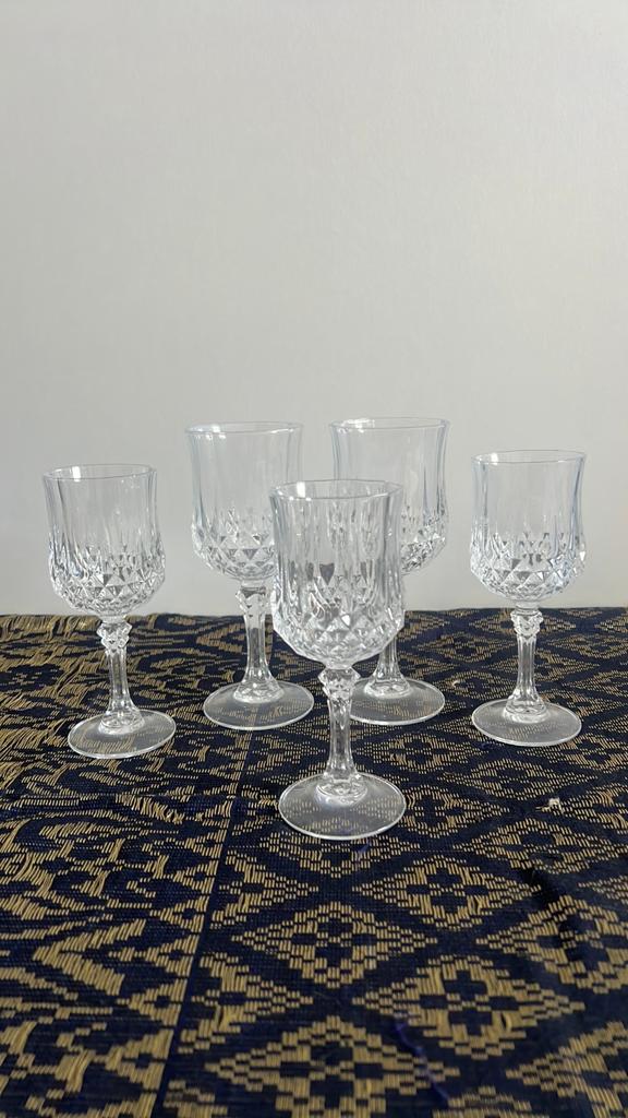 Wijnglazen Cristal d’Arques, Ophalen of Verzenden, Zo goed als nieuw