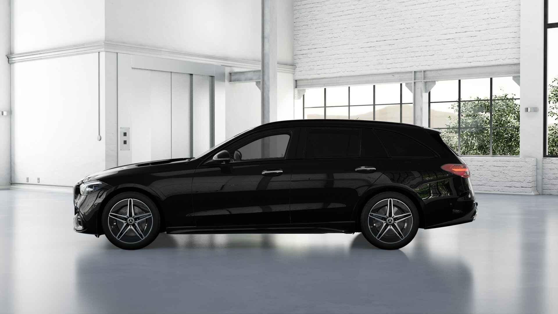Mercedes-Benz C-Klasse 300 e Break AMG Line | Night Pack | P, Autos, 1800 kg, Entreprise, Automatique, Tissu