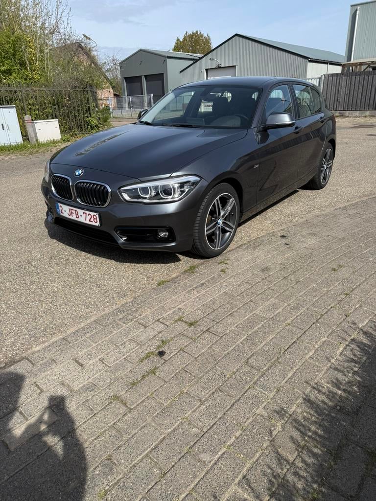118i sportline, Auto's, BMW, Automaat, 1 Reeks, Zwart, Leder