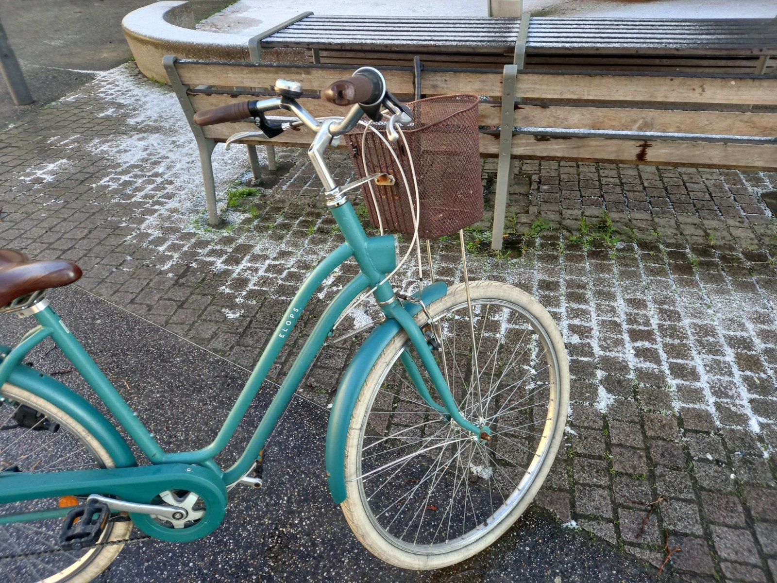 Stadsfiets Elops decathlon, Fietsen en Brommers, Fietsen | Dames | Damesfietsen, Ophalen