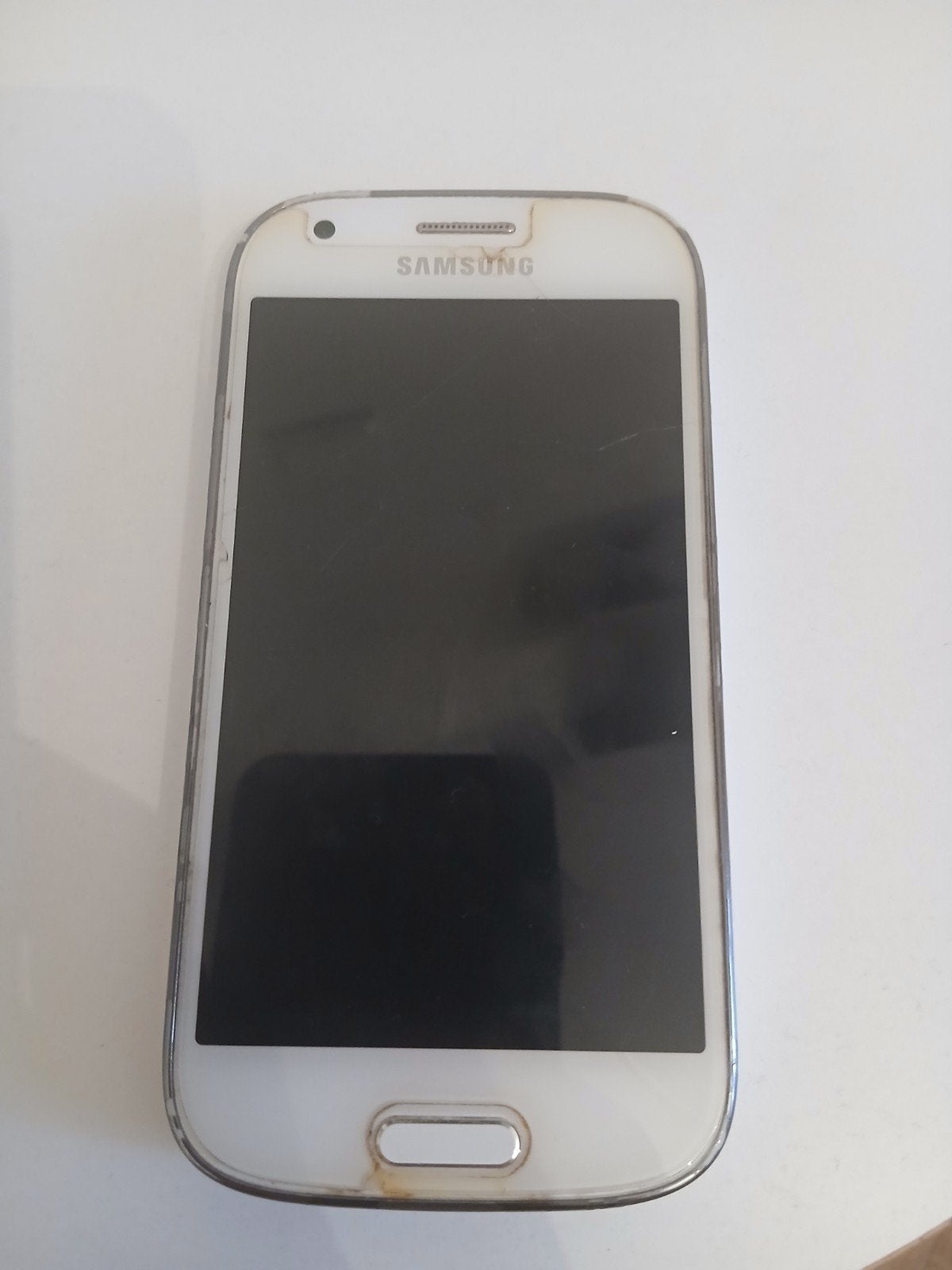 Samsung blanc Pour pièces uniquement, Télécoms, Enlèvement ou Envoi, Blanc