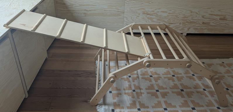 Houten pikler klimrek glijbaan Ette Tete, Kinderen en Baby's, Ophalen, Gebruikt, Overige typen