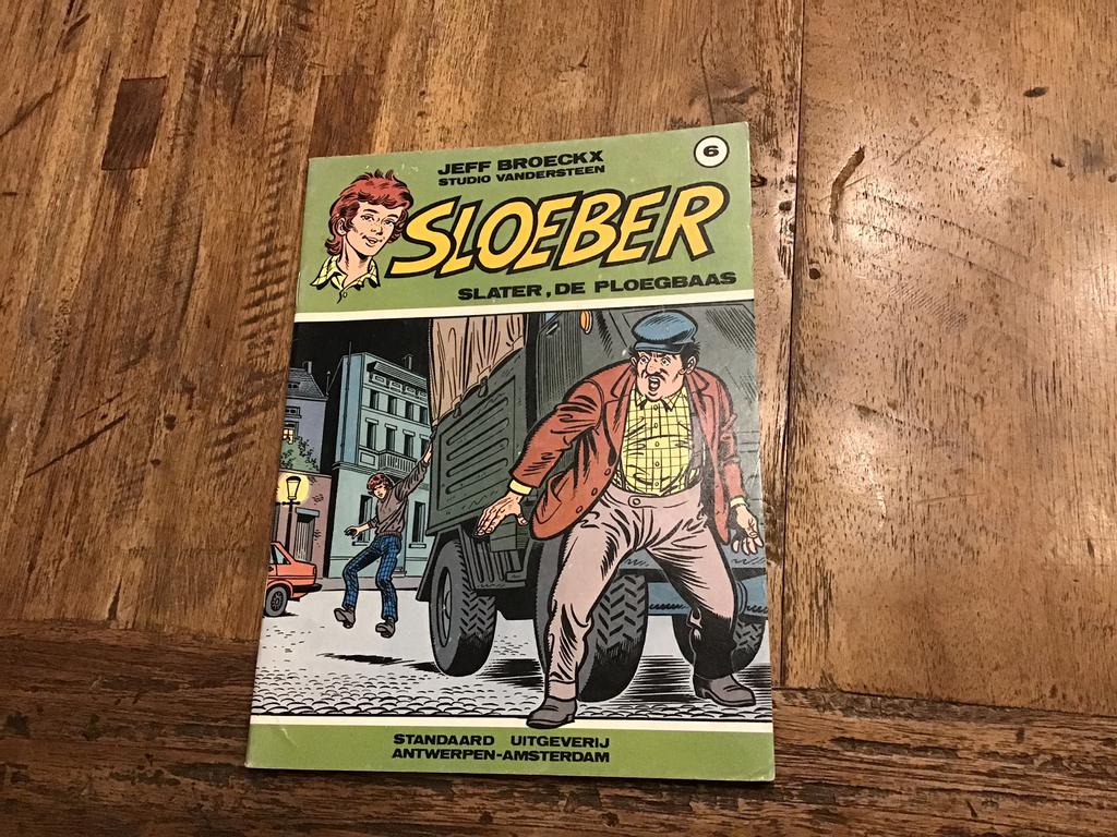 Sloeber Slater , de ploegbaas Jeff Broeckx, Ophalen of Verzenden, Zo goed als nieuw