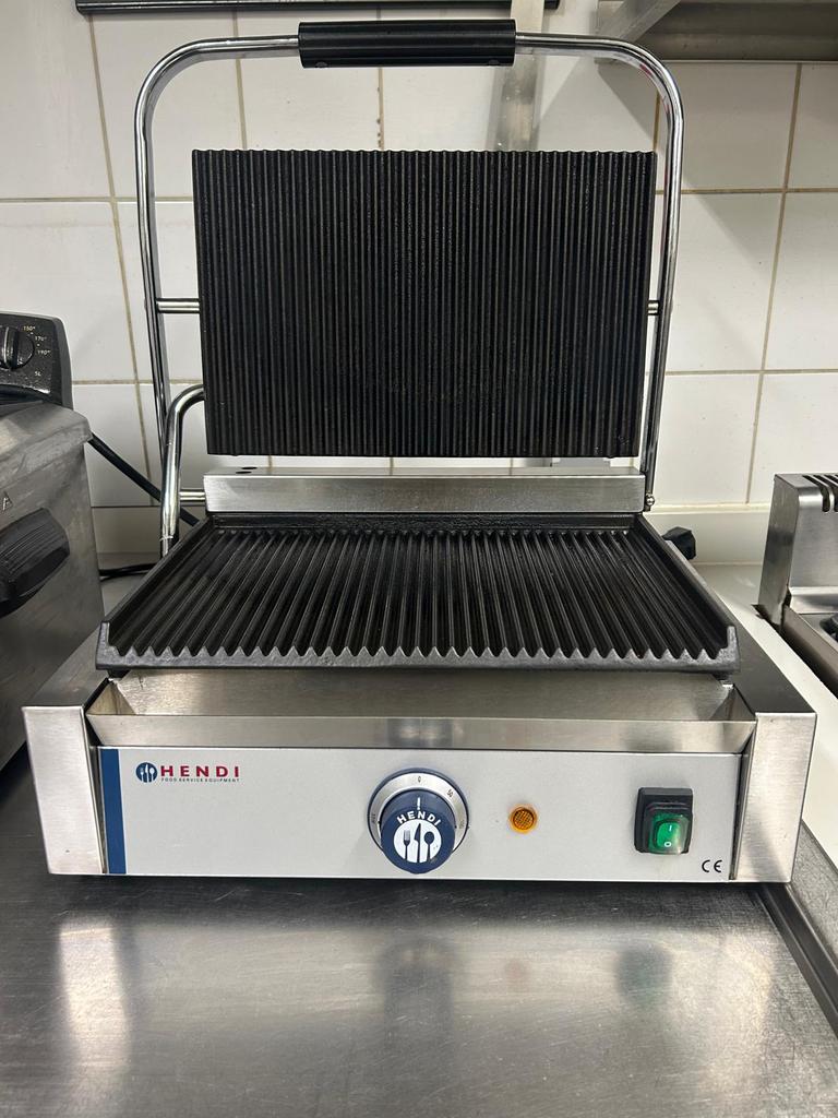 Contact/Panini grill Hendi, Electroménager, Enlèvement, Comme neuf
