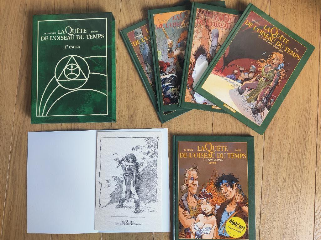 BD: La Quête de l'oiseau Du Temps - Coffret+ T5 - Loisel, Ophalen of Verzenden, Gelezen