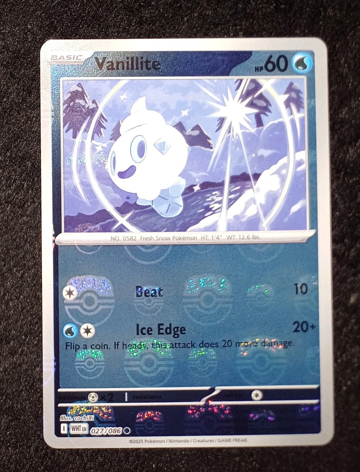 Modern Era: Vanillite MB 027/086 White Flare, Ophalen of Verzenden
