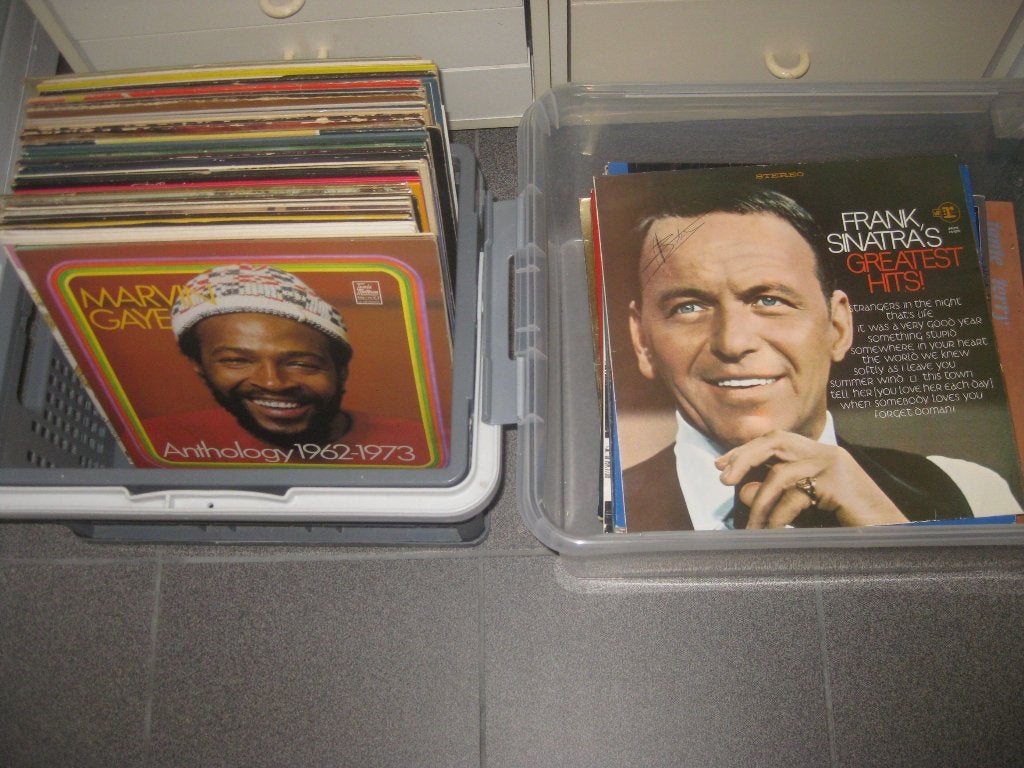 Verzameling LP's, Cd's en Dvd's, Inclusief binnenhoes, Ophalen, 1980 - 1989, Gebruikt