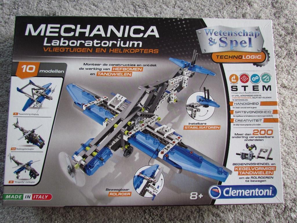 Mechanica Laboratorium van Clementoni, Kinderen en Baby's, Speelgoed | Educatief en Creatief, Ophalen of Verzenden, Zo goed als nieuw