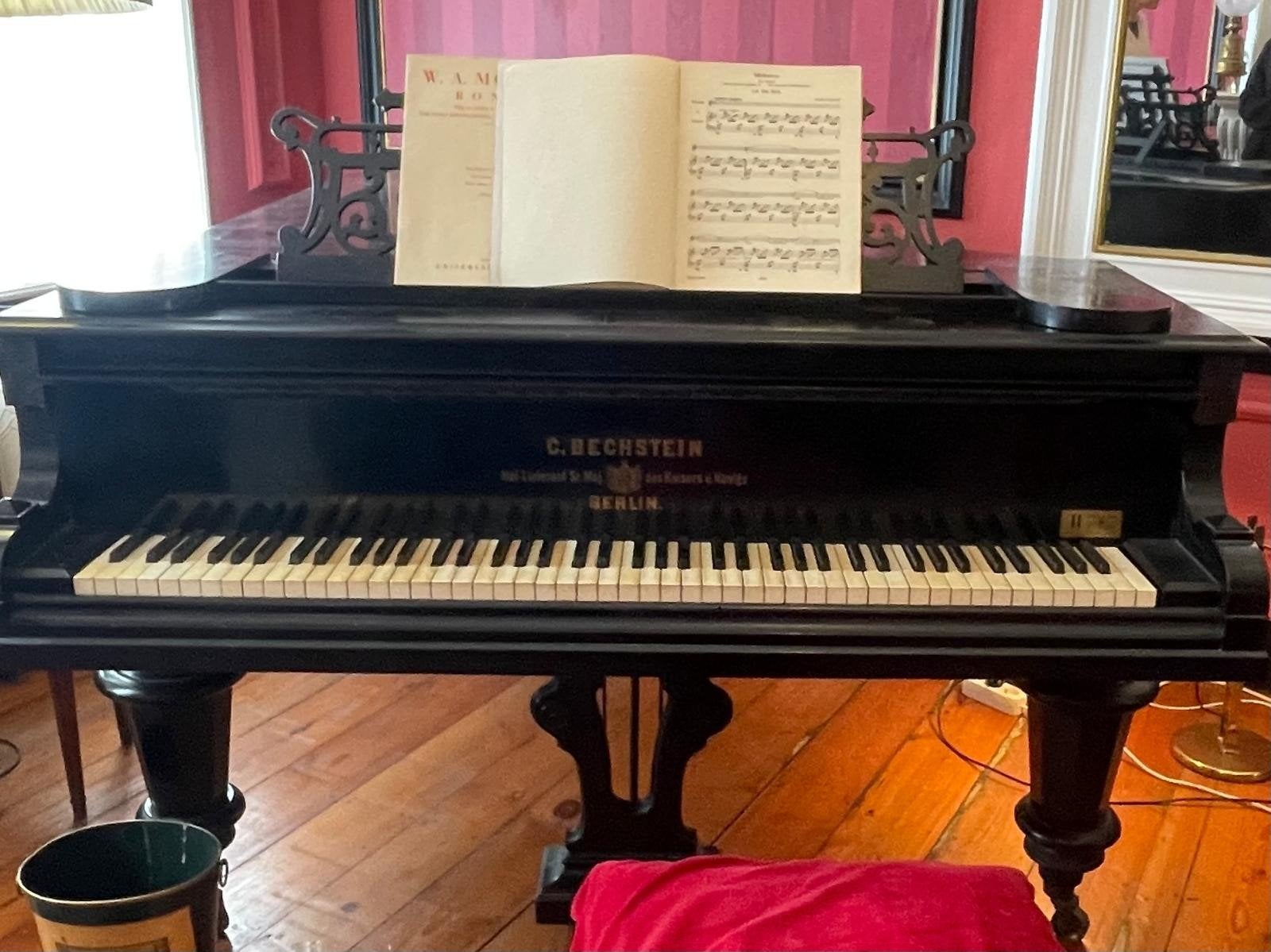 Piano de 1886, Muziek en Instrumenten, Piano's, Ophalen, Piano