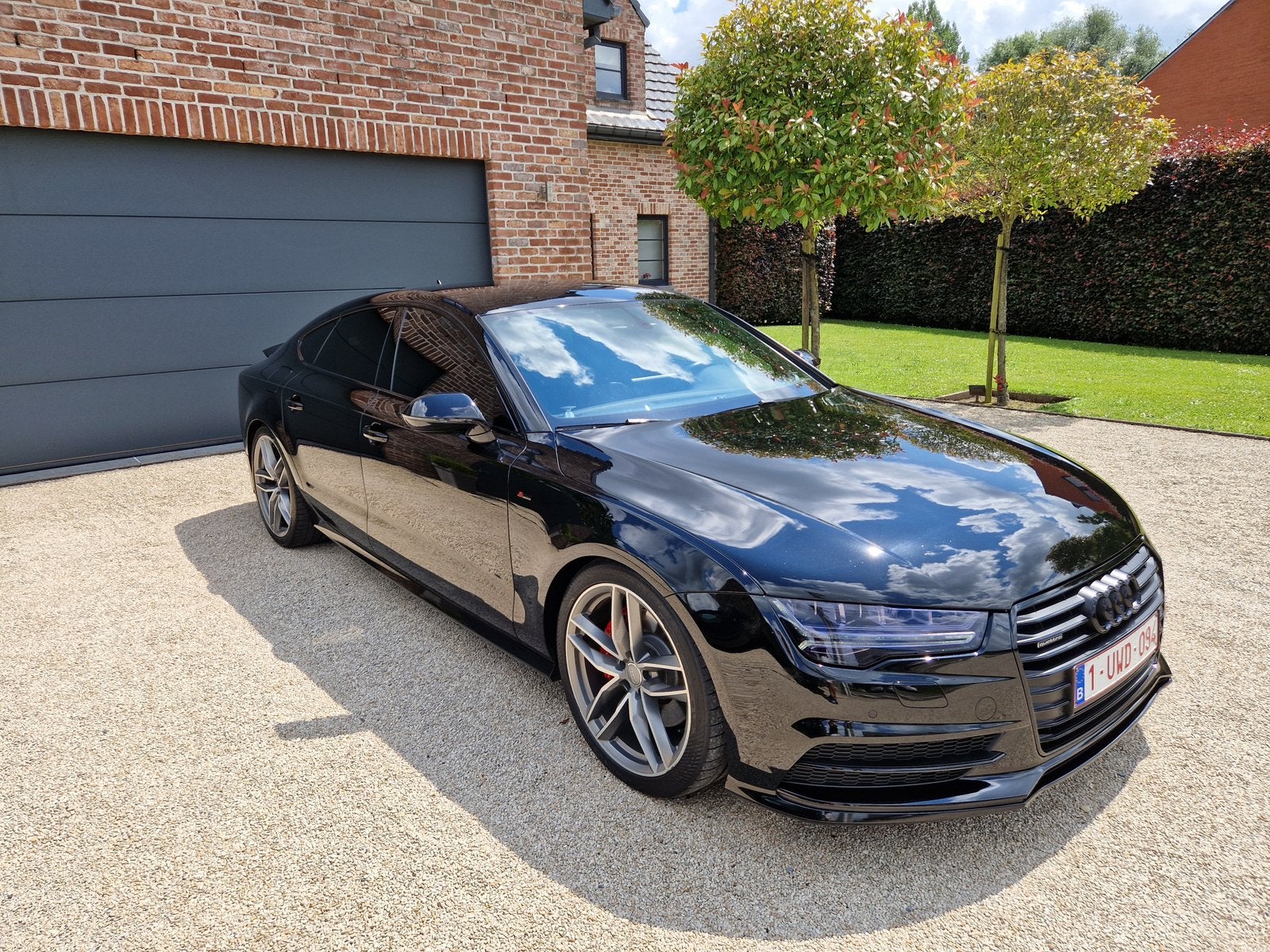 Audi A7 3.0l V6 Quattro Sline Diesel 160KW, Autos, Noir, Diesel, Particulier, Noir