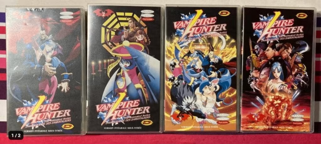 VHS Vampire Hunter 4 oav, Enlèvement, Utilisé, Autres genres