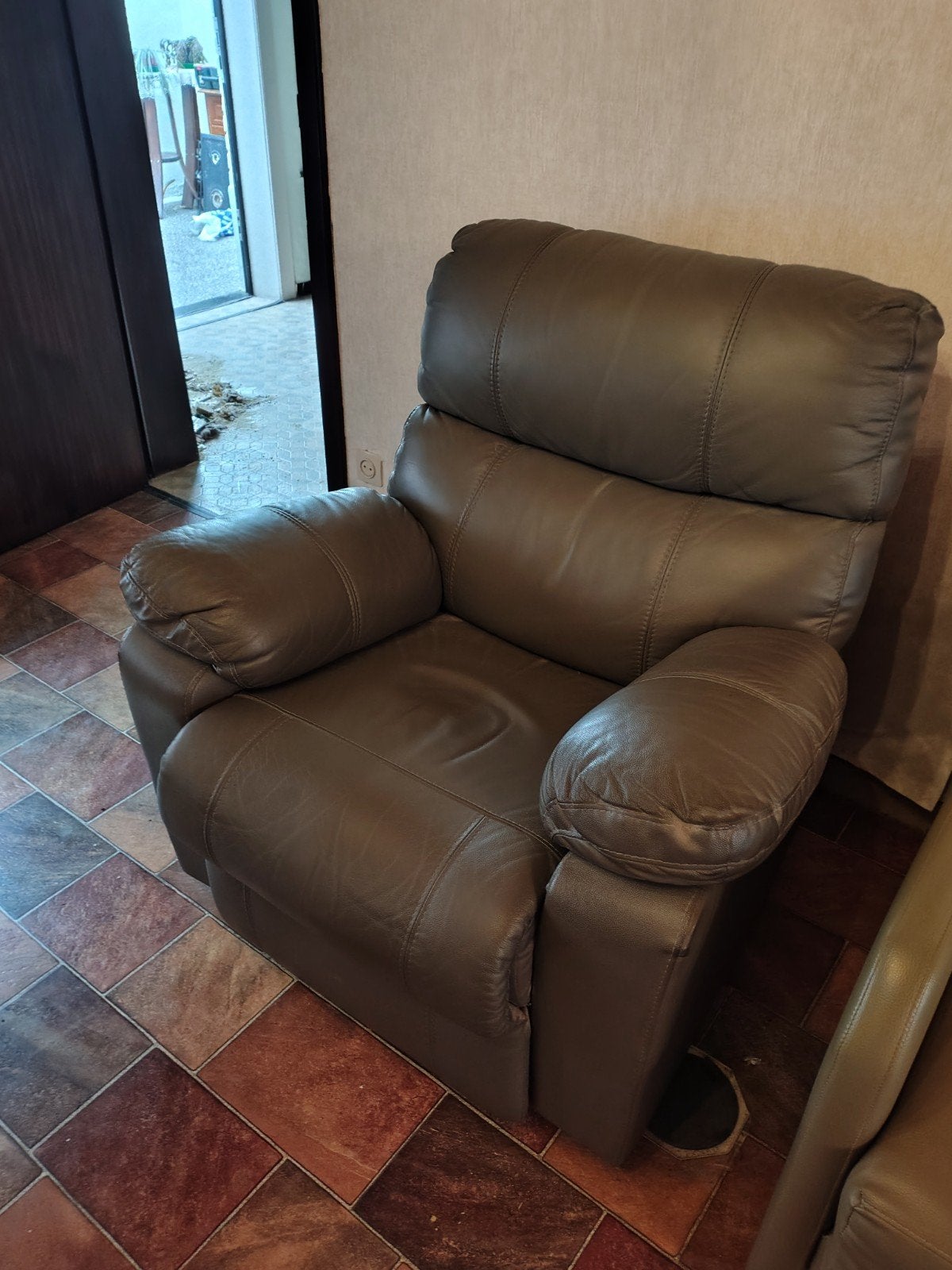 1pers relaxzetel, Ophalen