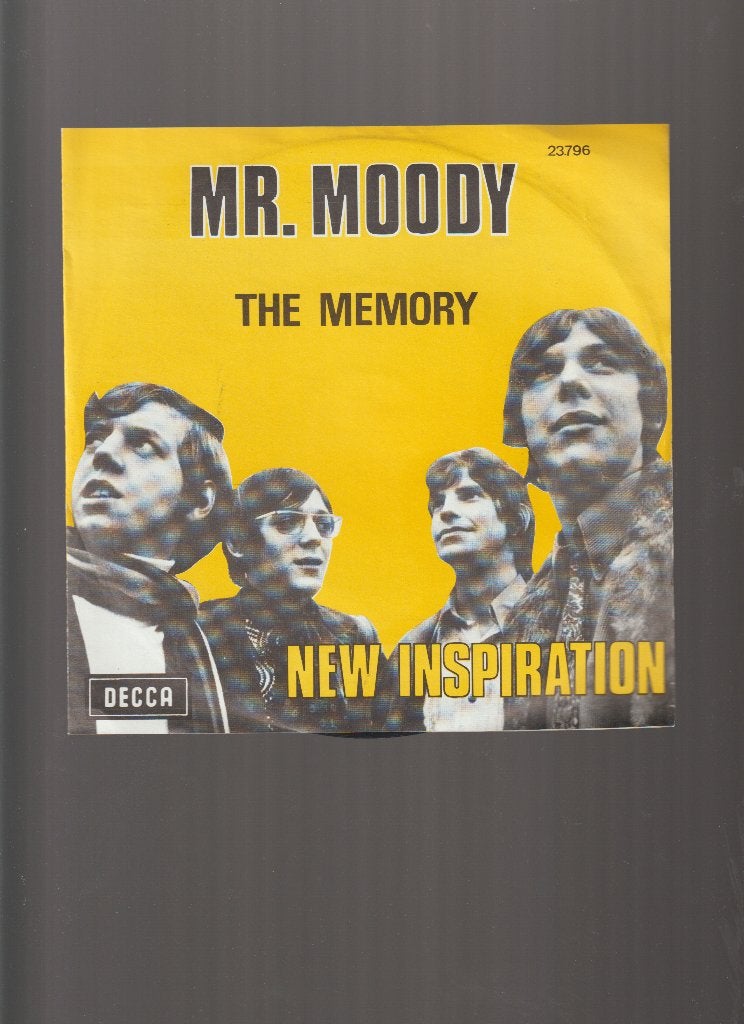 NEW  INSPIRATION  --  MR.  MOODY, Cd's en Dvd's, 7 inch, Pop, Nieuw in verpakking, Fotohoes
