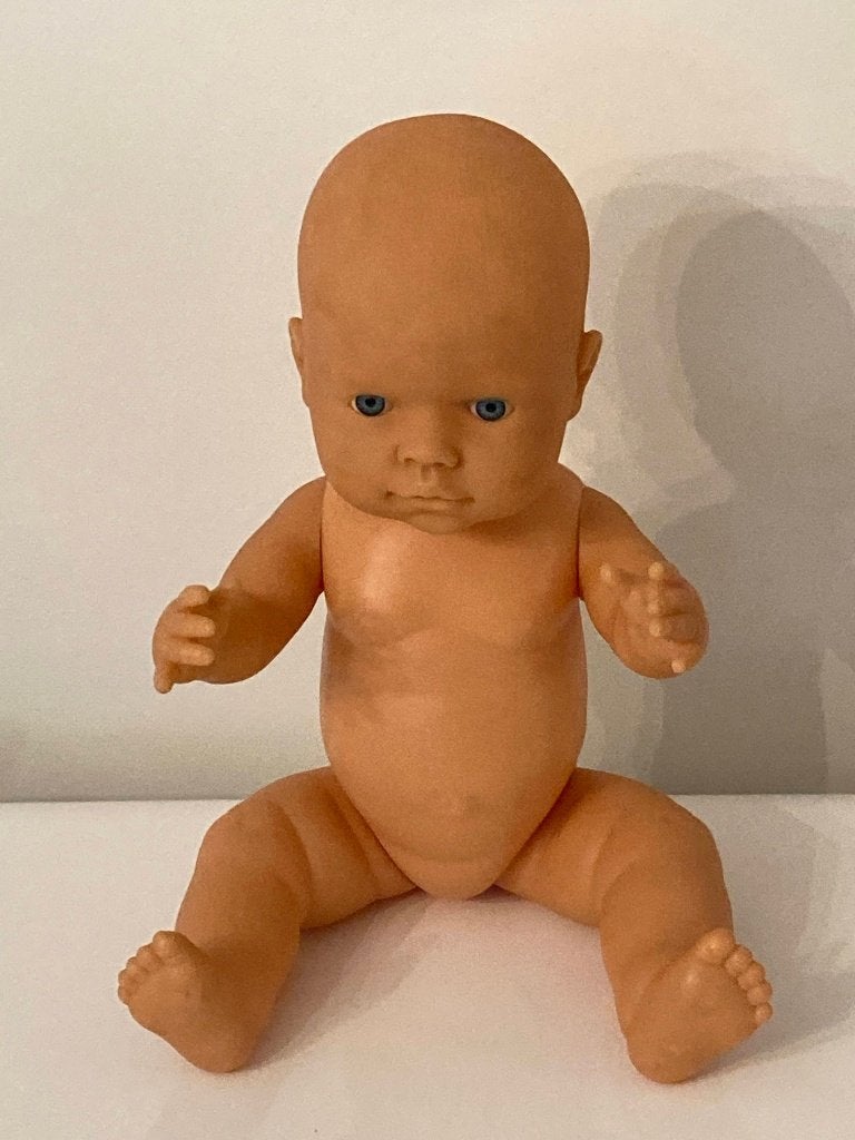 Vintage Falca Babypop (2002) - 40 cm, Verzamelen, Ophalen of Verzenden, Gebruikt, Babypop