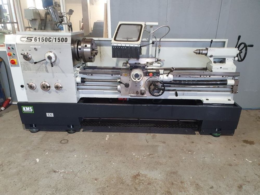 Draaibank KMS - CS6150C, Ophalen, Zo goed als nieuw, Metaaldraaibank, 1000 mm of meer