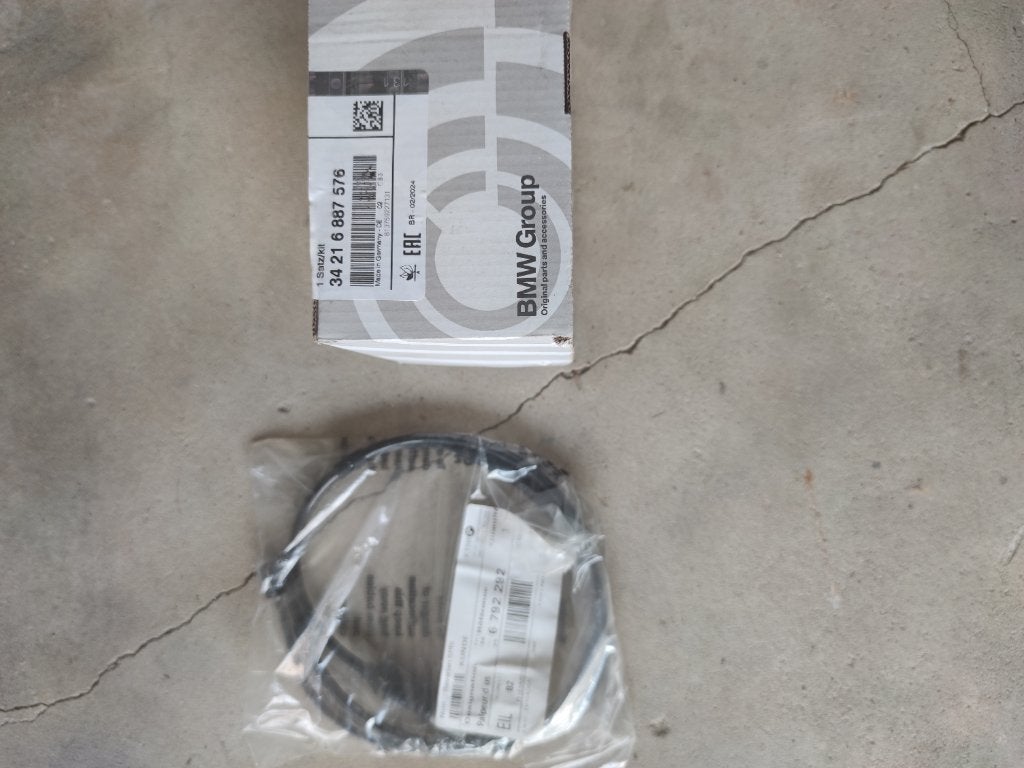 Disques arrières et plaquettes BMW, Autos : Pièces & Accessoires, Freins & Transmission, BMW, Neuf, Enlèvement