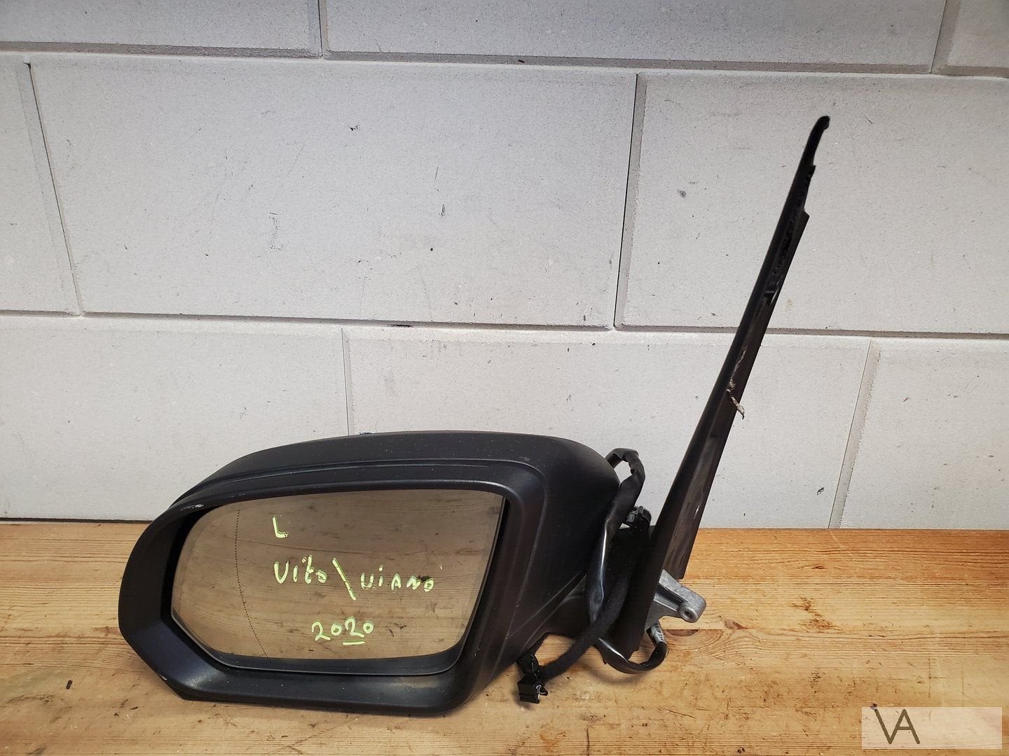Mercedes Vito W447 spiegel links zelfdimmend glas 2014-2023, Gebruikt, -, Ophalen of Verzenden, -