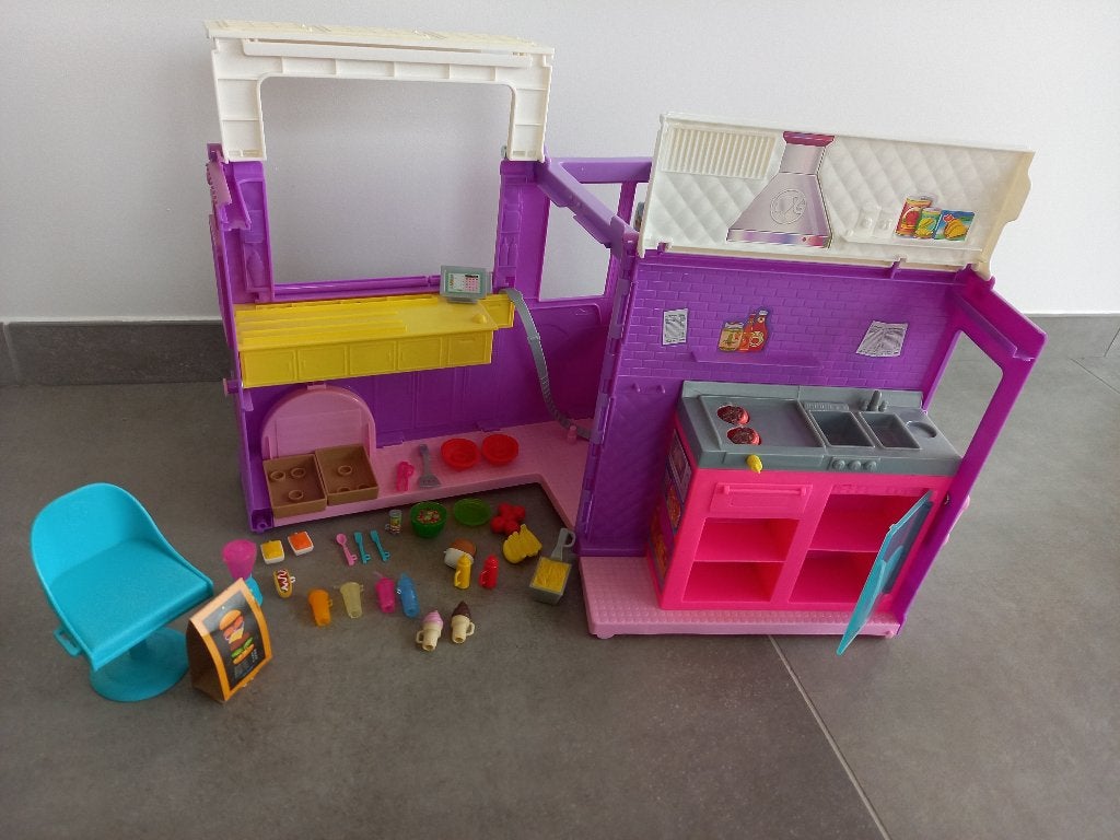 Barbie foodtruck, Kinderen en Baby's, Ophalen of Verzenden, Barbie