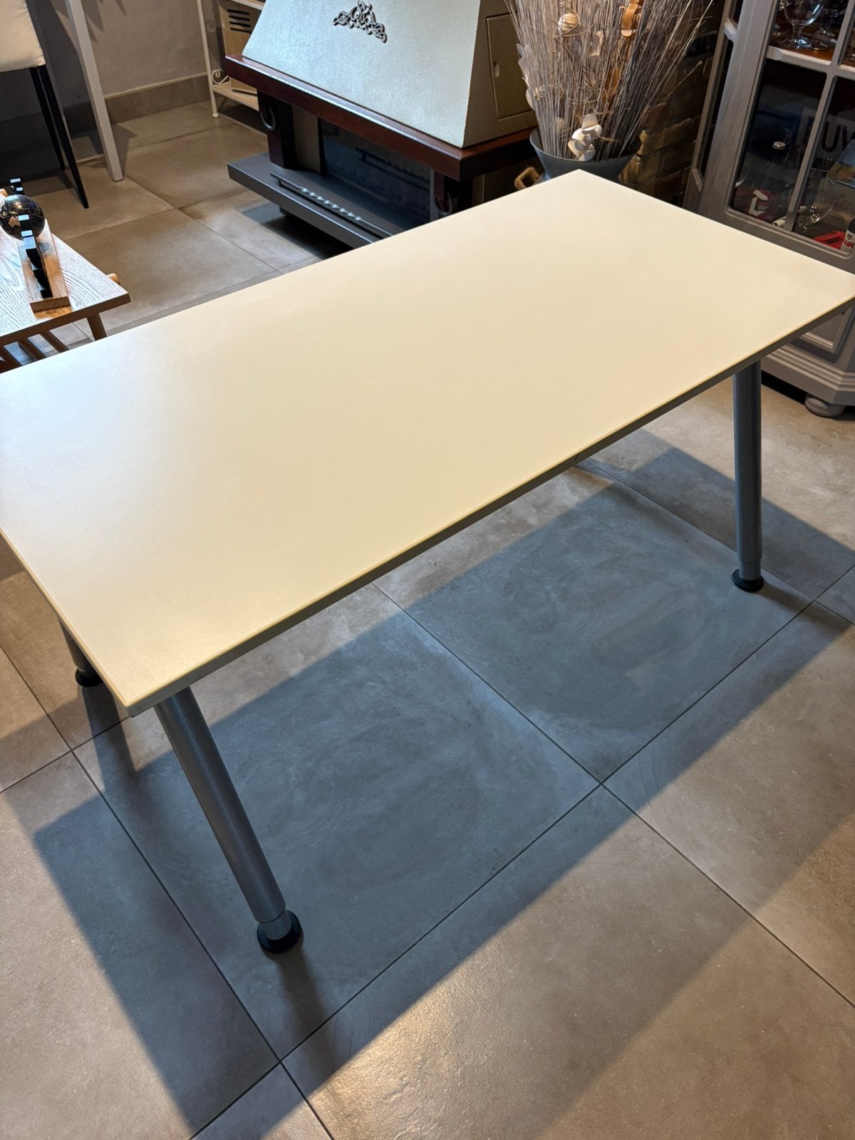 Table réglable en hauteur (120/60 cm), Maison & Meubles, Enlèvement, Réglable en hauteur, Comme neuf