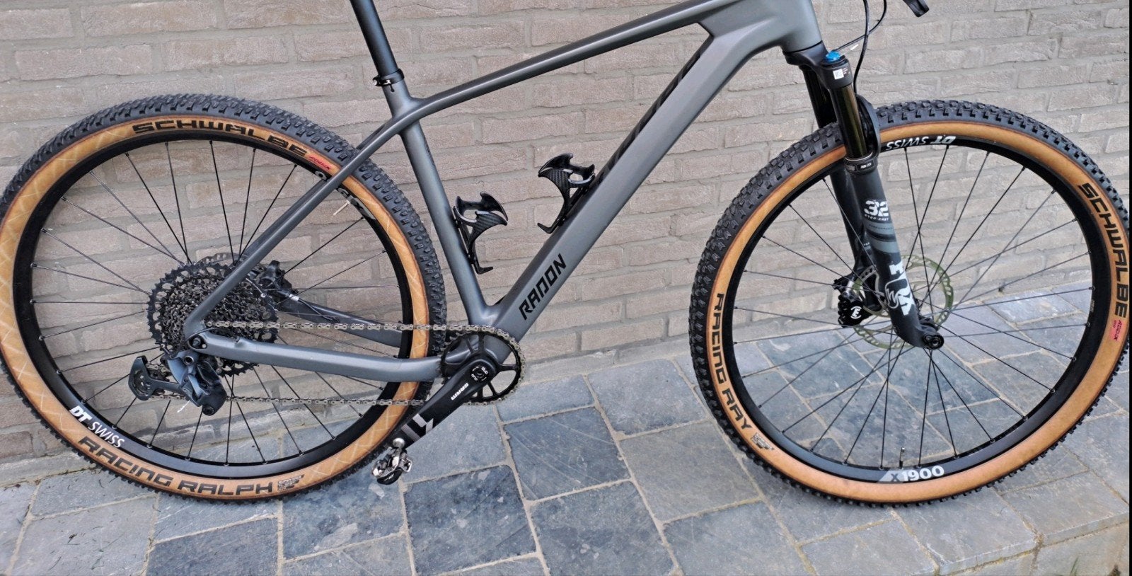 Carbon 29er mtb Large, Fietsen en Brommers, 28 inch, Gebruikt, Vering, 10 tot 15 versnellingen