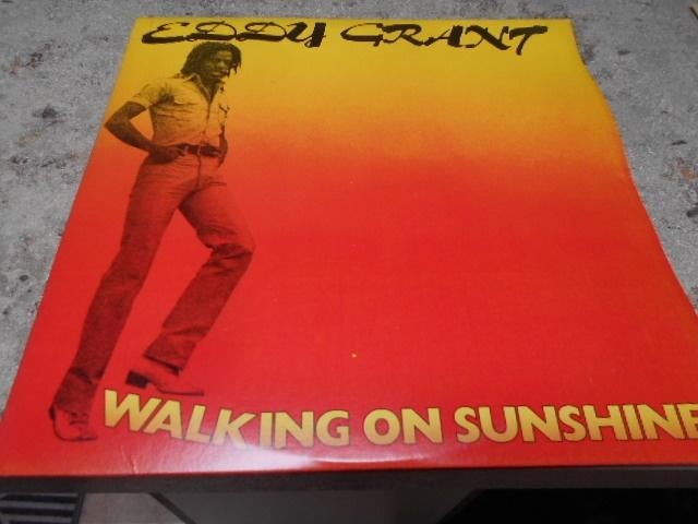 LP - Eddy Grant.Walking on sunshine, Ophalen of Verzenden, Zo goed als nieuw