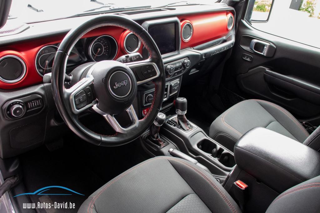 Jeep Wrangler Rubicon 3.6 V6 24 V automatique 4X4 Hard-Top, Autos, Argent ou Gris, Achat, Euro 6, Capteur de lumière