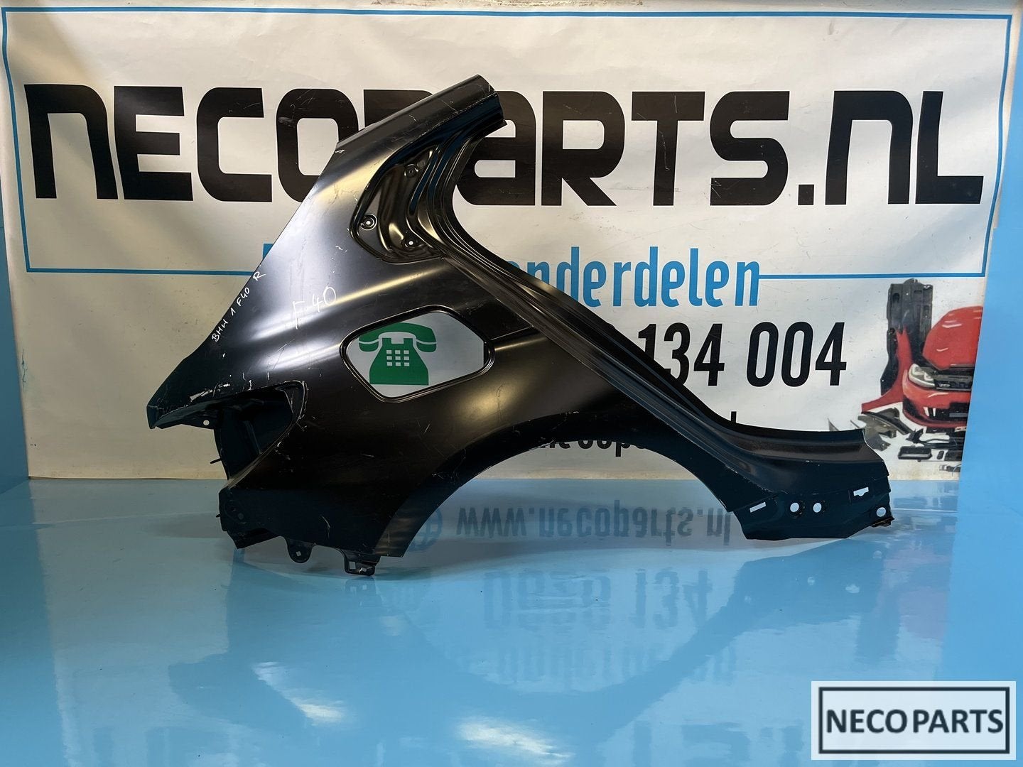 BMW 1 SERIE F40 ACHTERSCHERM ZIJSCHERM SPATBORD ORIGINEEL, Gebruikt, -, -, Ophalen of Verzenden