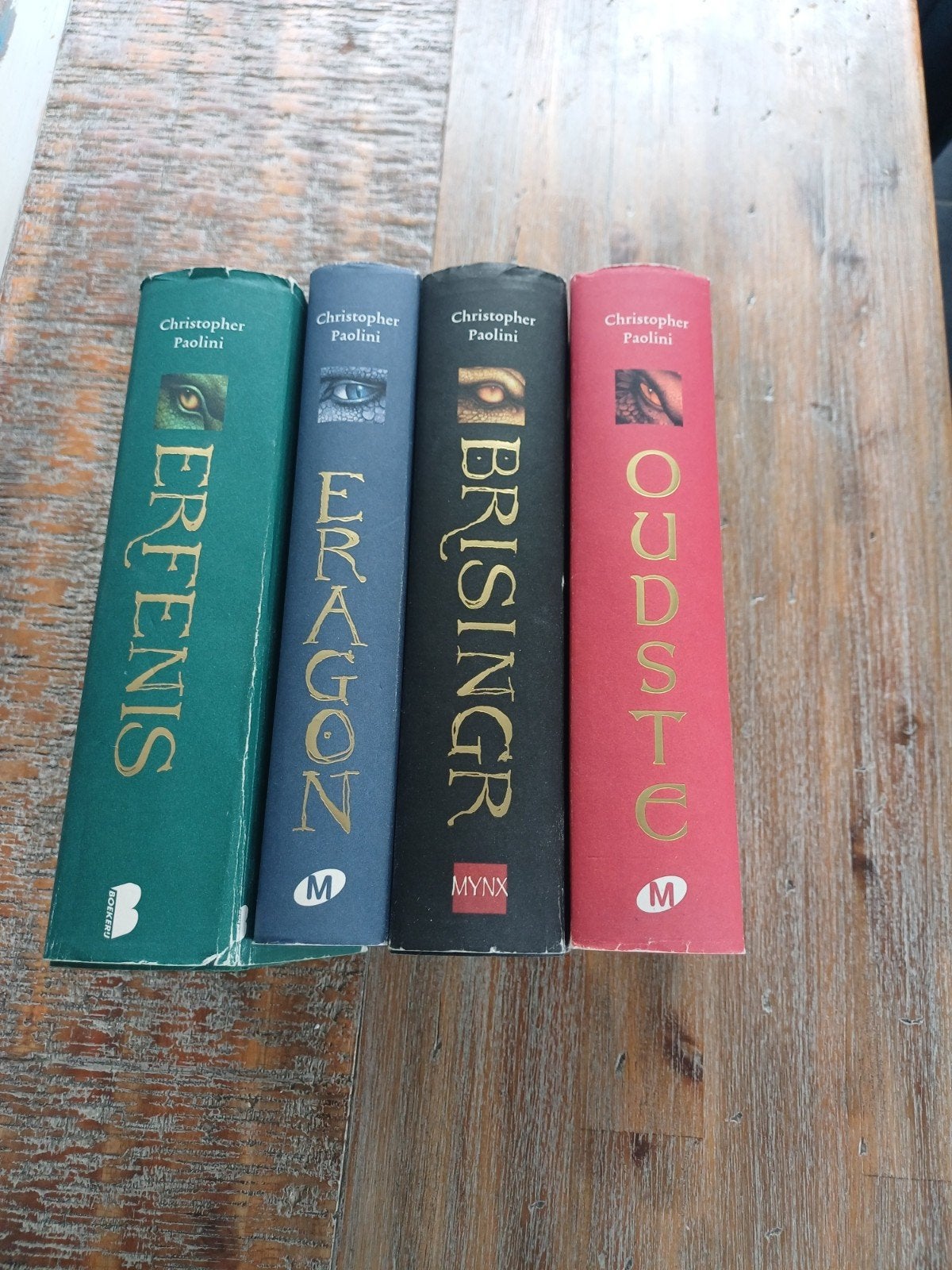 Eragon complete reeks, Ophalen of Verzenden, Gelezen, Overige onderwerpen