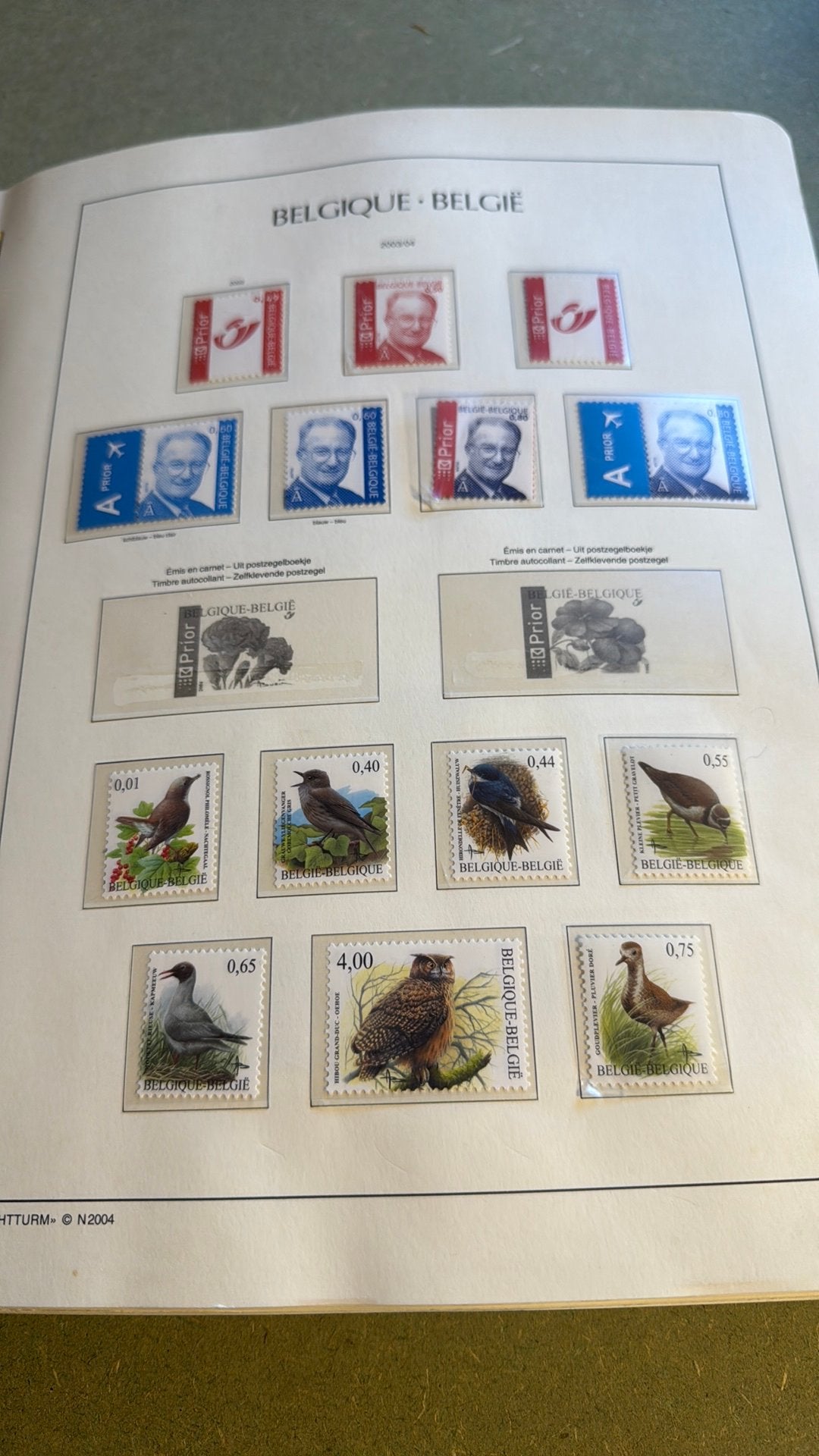Album Belgique, Enlèvement ou Envoi