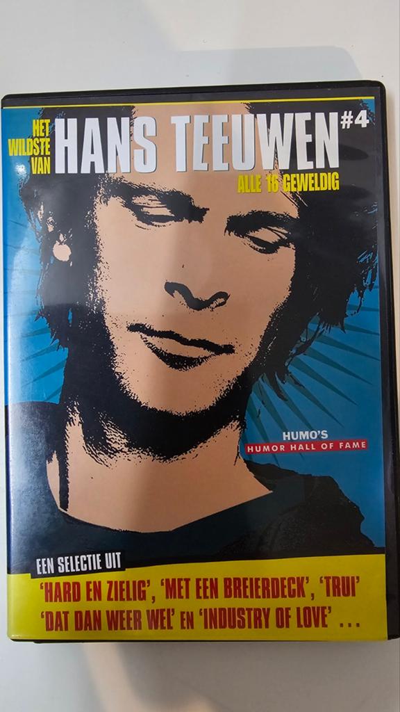 Dvd Best Of van Hans Teeuwen, alle 16 geweldig!, Ophalen of Verzenden