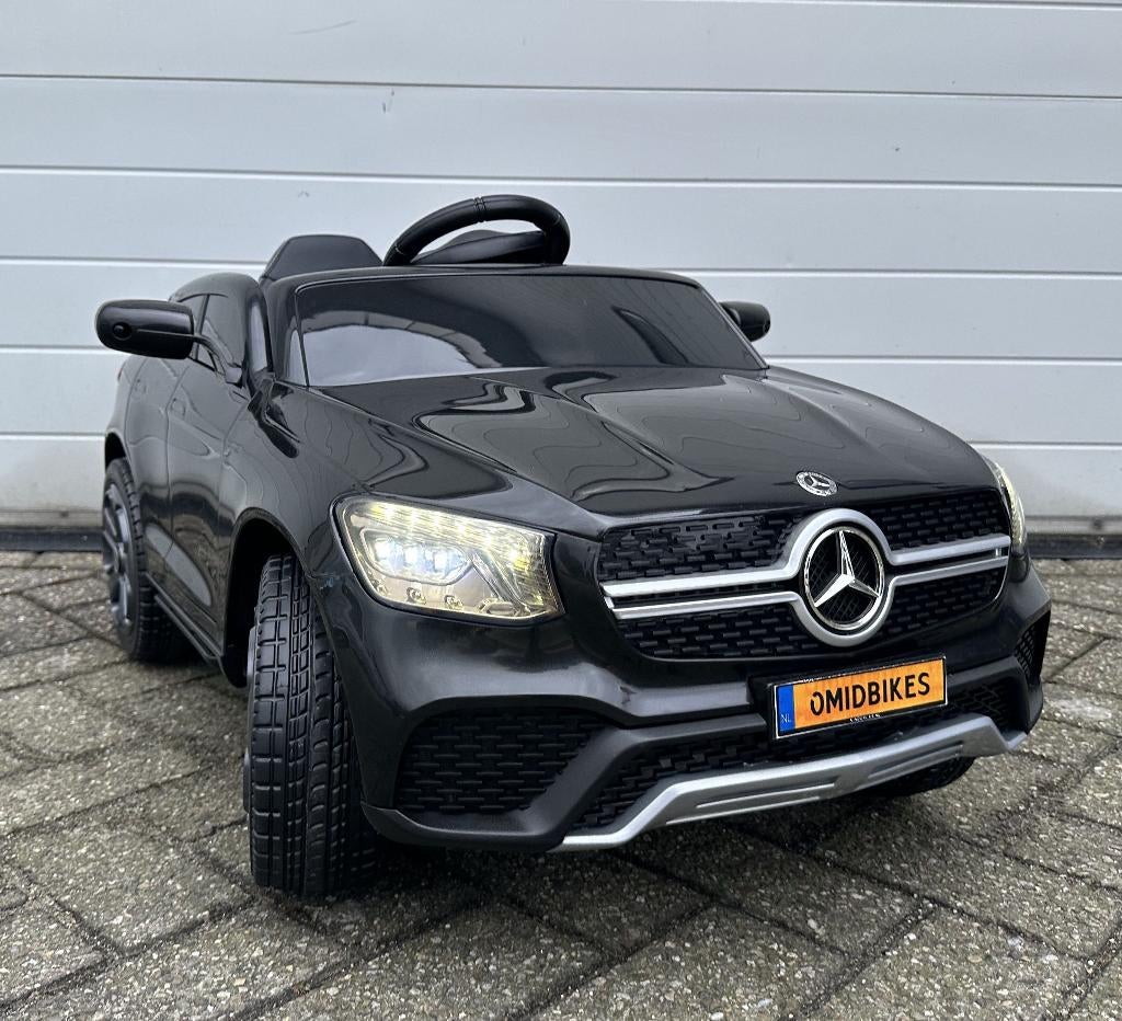 Mercedes GLC Coupe 12v zwart RC - Leder zit - Rubberband, Ophalen of Verzenden, Nieuw
