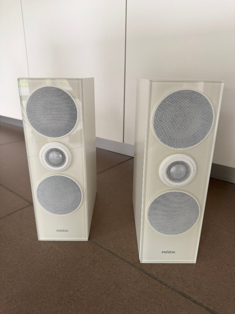 REVOX Re:sound G shelf luidsprekerset, Audio, Tv en Foto, Luidsprekerboxen, Ophalen of Verzenden, Gebruikt, 60 tot 120 watt