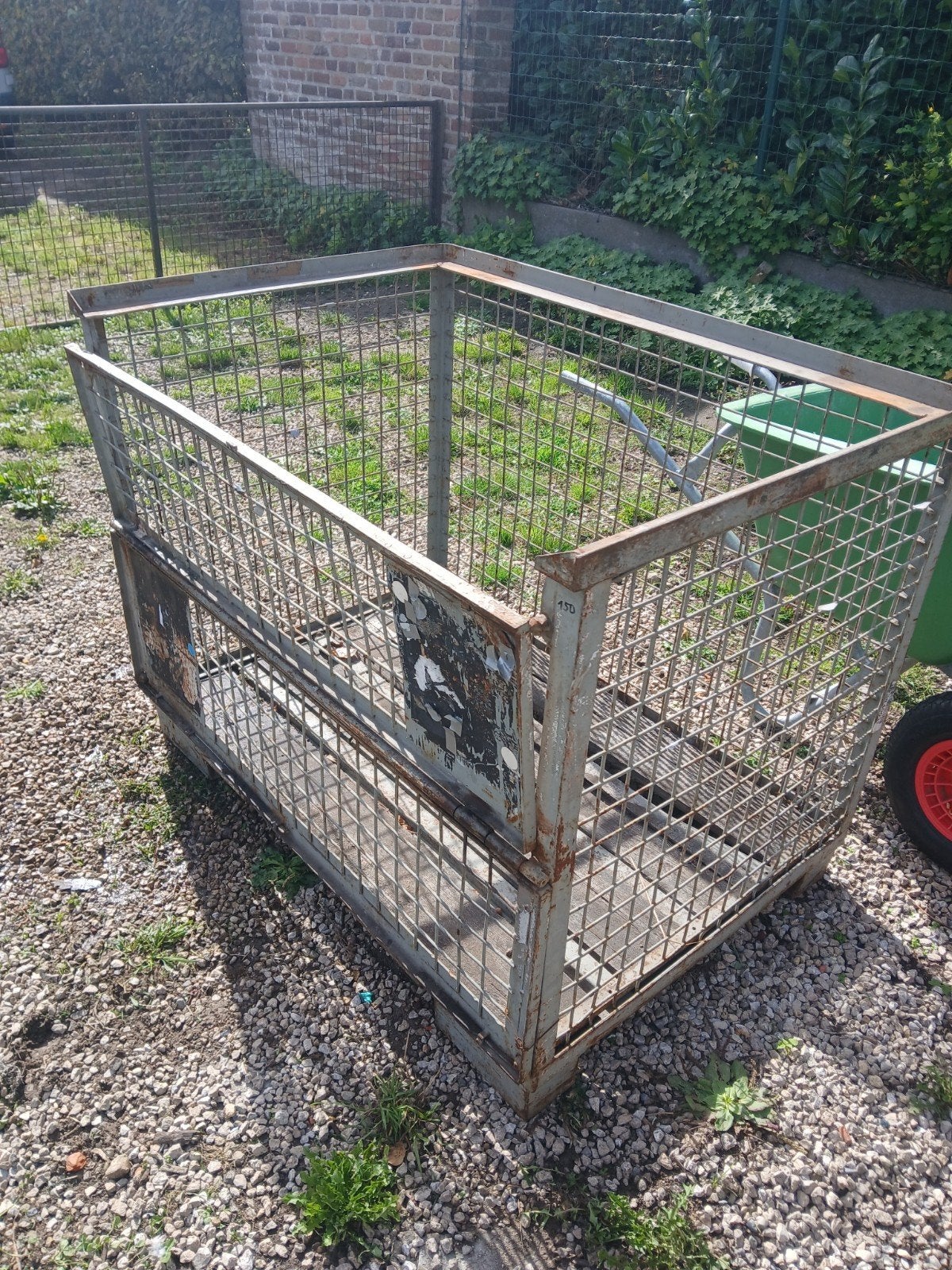 gitterbox / gaascontainer, Doe-het-zelf en Bouw, Ophalen
